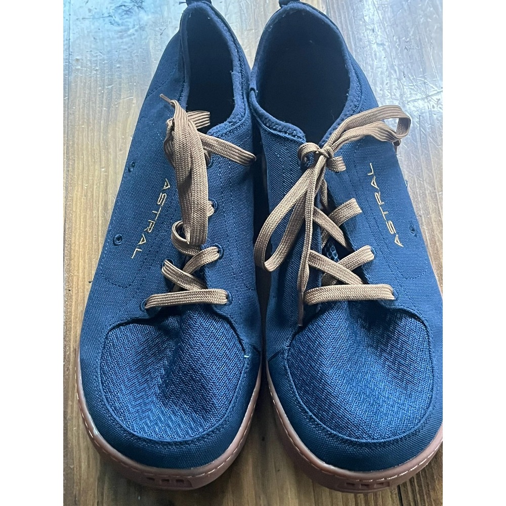 Astral womens Loyak Navy Blue Tan‎ Water Shoes Outdoor Sneakers VHC-F21 Size 14